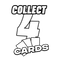 Collect 4 Cards - Home