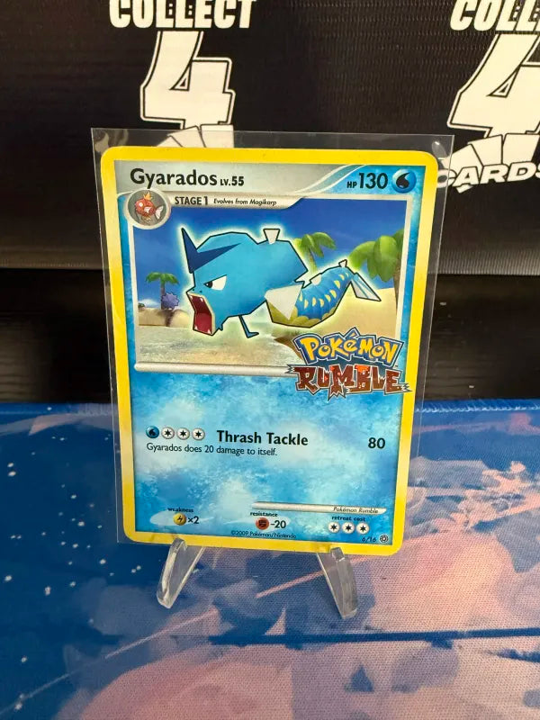 POKÉMON GYARADOS 6 (2009 Pokemon Rumble) LIGHT PLAY