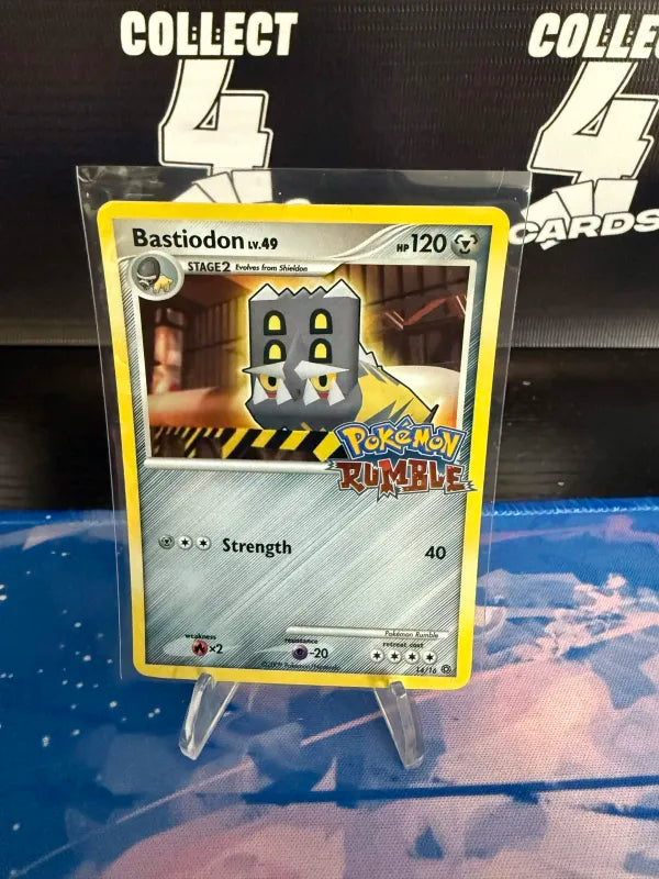 POKÉMON BASTIODON 14 (2009 Pokemon Rumble) LIGHT PLAY