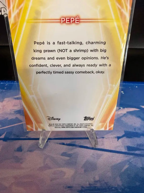 TOPPS NEON PEPE NO. REFRACTOR [44/50] (Topps Neon 2026) NEAR MINT