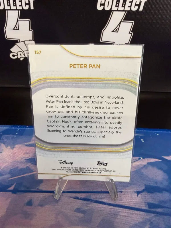 TOPPS CHROME PETER PAN NO. REFRACTOR [43/50] (Topps CHROME 2025) NEAR MINT