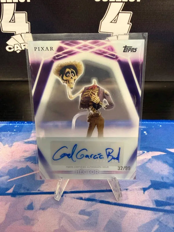 TOPPS NEON AUTOGRAPH ACETATE HECTOR NO. REFRACTOR [32/99] (Topps NEON 2025) NEAR MINT