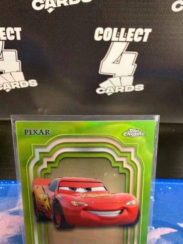 TOPPS CHROME LIGHTNING McQUEEN NO. REFRACTOR [32/99] (Topps CHROME 2025) NEAR MINT