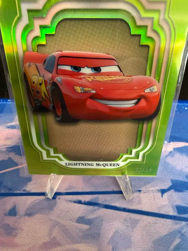 TOPPS CHROME LIGHTNING McQUEEN NO. REFRACTOR [32/99] (Topps CHROME 2025) NEAR MINT