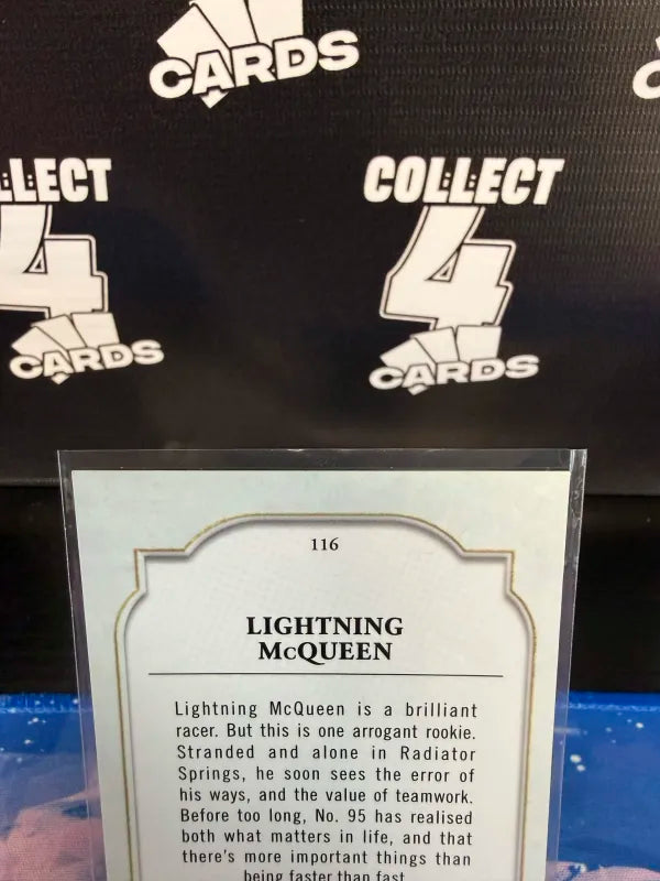 TOPPS CHROME LIGHTNING McQUEEN NO. REFRACTOR [32/99] (Topps CHROME 2025) NEAR MINT