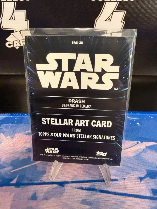 TOPPS SMUGGLERS OUTPOST DRASH NO. REFRACTOR [49/99] (Topps SMUGGLERS OUTPOST 2025) NEAR MINT
