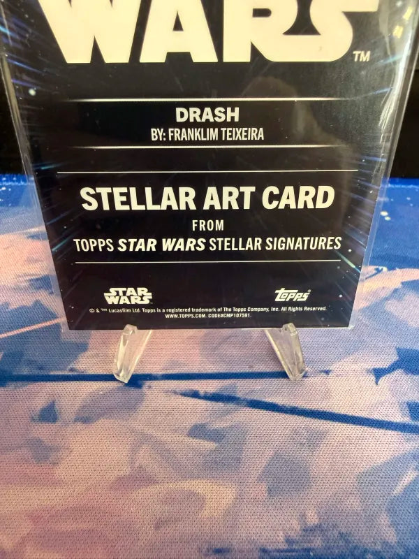 TOPPS SMUGGLERS OUTPOST DRASH NO. REFRACTOR [49/99] (Topps SMUGGLERS OUTPOST 2025) NEAR MINT
