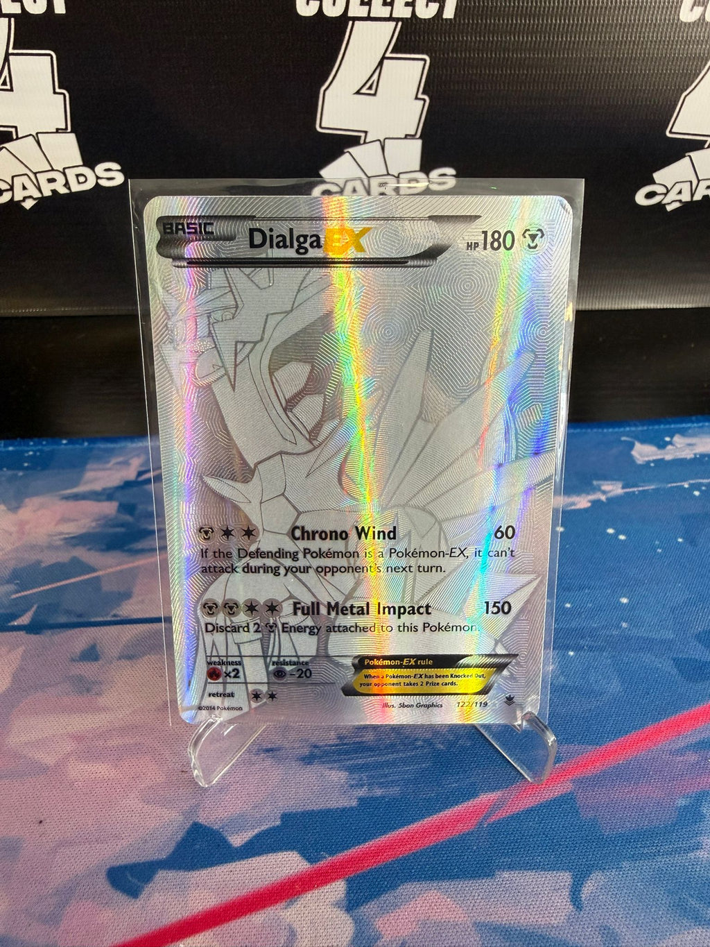 POKÉMON DIALGA EX (2014 XY Phantom Forces) LIGHT PLAY