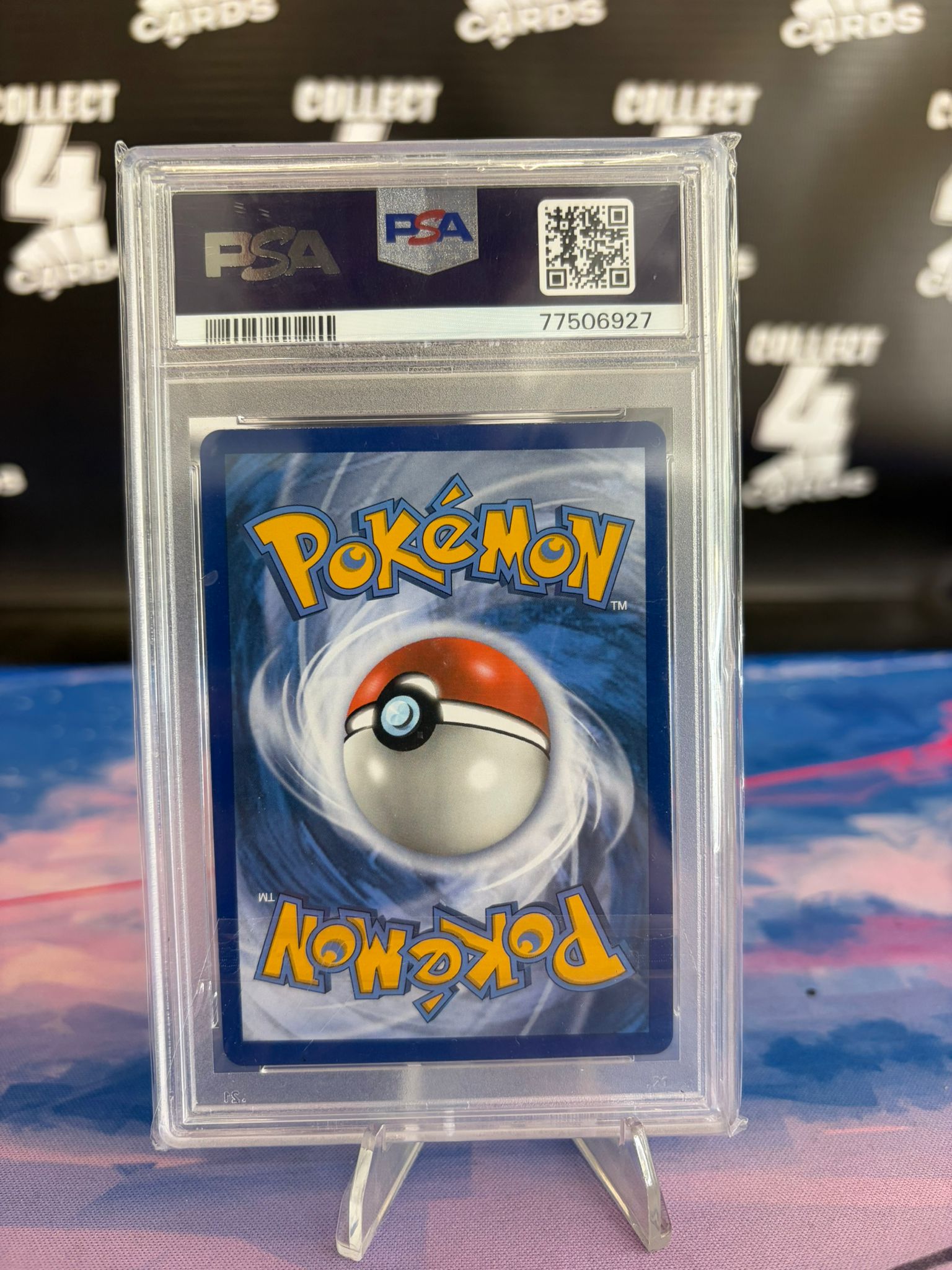 PSA 9 - POKÉMON MEWTWO & MEW GX SM191 (2019 S&M Black Star Promo)