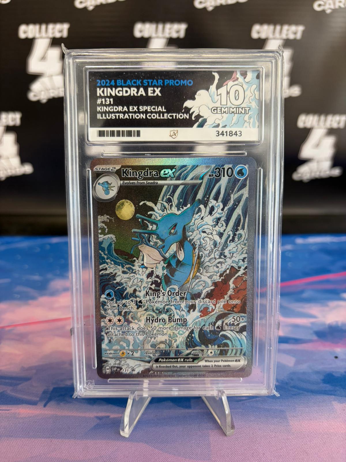 ACE 10 - KINGDRA EX 131 PROMO (2024 Shrouded Fable Black Star Promo)