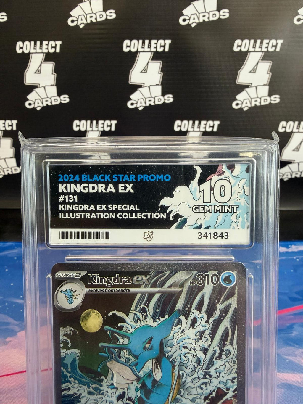 ACE 10 - KINGDRA EX 131 PROMO (2024 Shrouded Fable Black Star Promo)