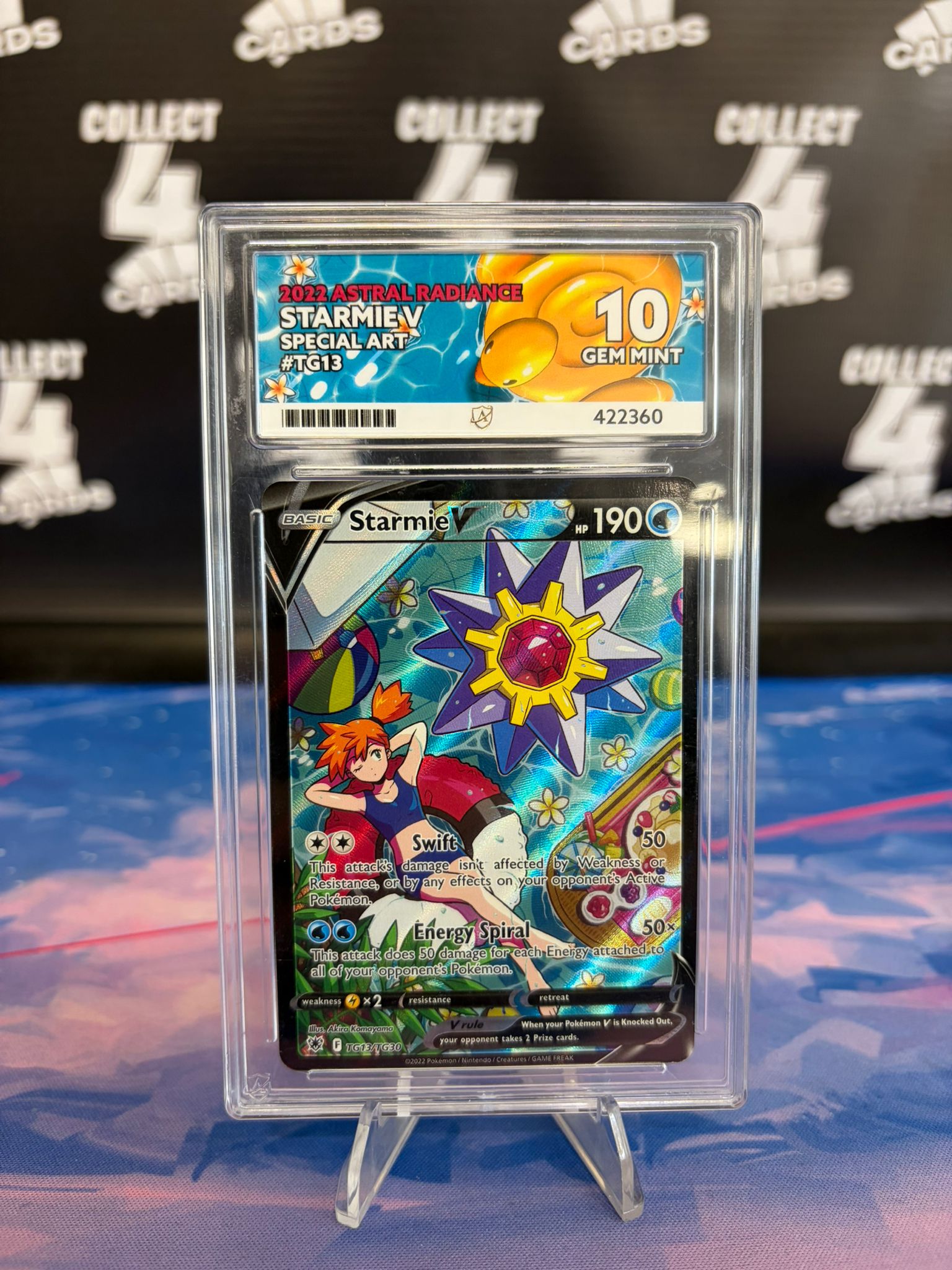 ACE 10 - STARMIE V SPECIAL ART TG13 (2022 Astral Radiance)