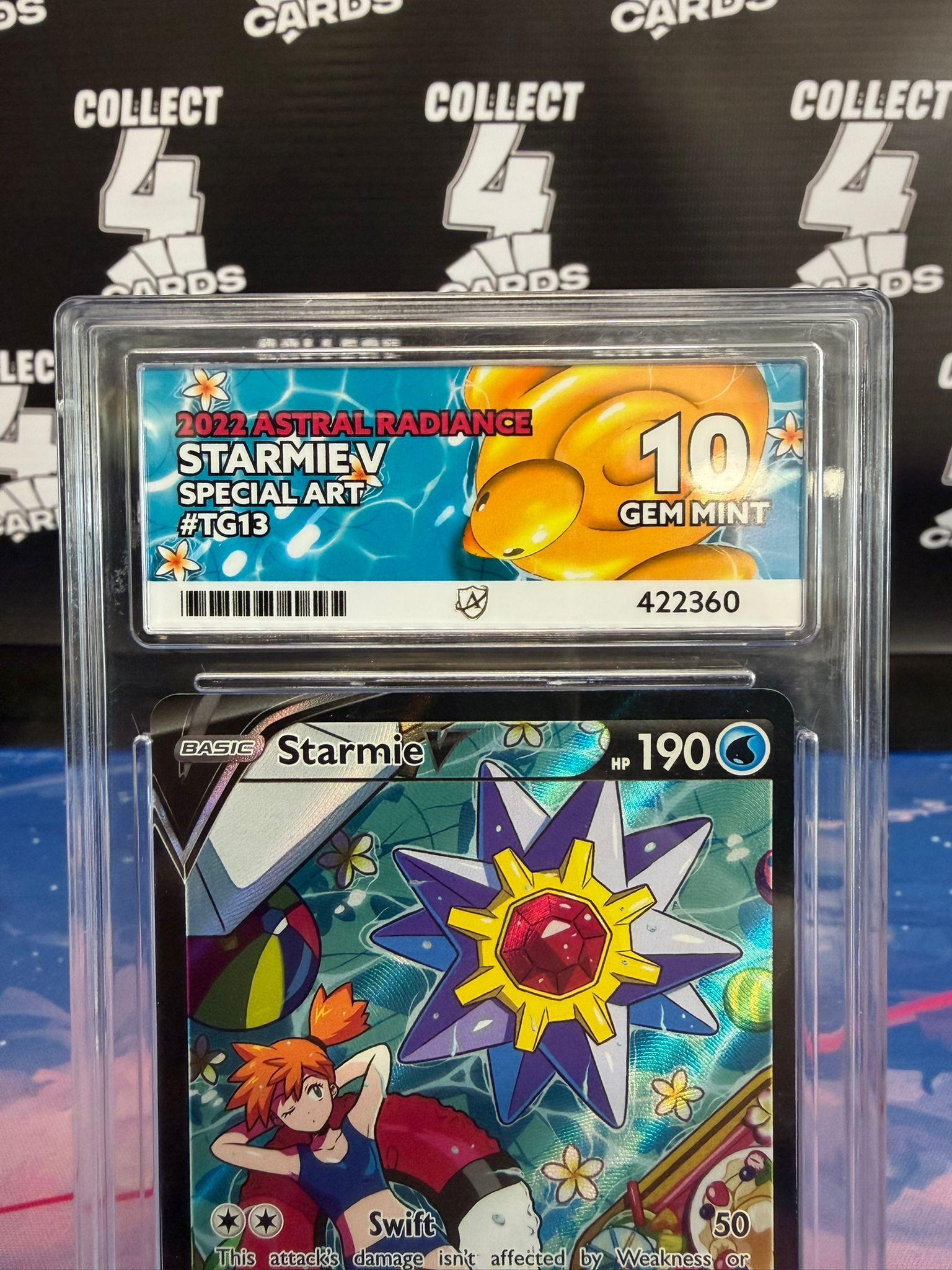 ACE 10 - STARMIE V SPECIAL ART TG13 (2022 Astral Radiance)