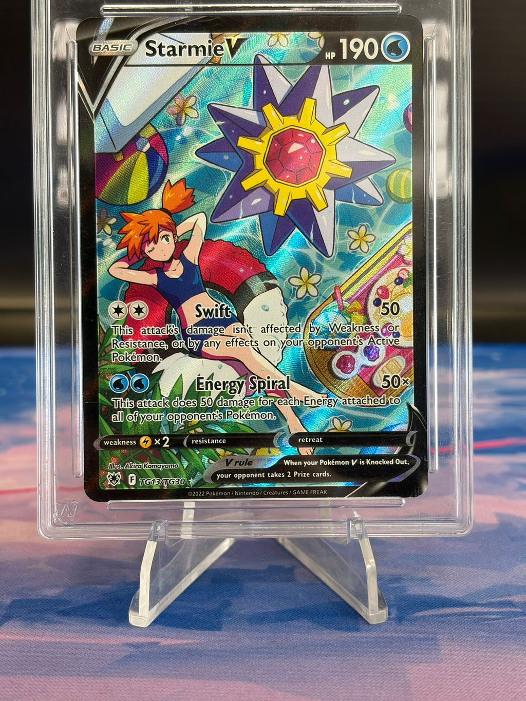 ACE 10 - STARMIE V SPECIAL ART TG13 (2022 Astral Radiance)
