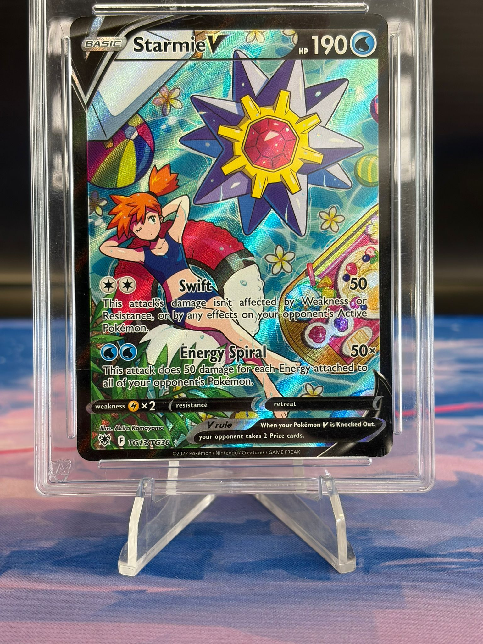 ACE 10 - STARMIE V SPECIAL ART TG13 (2022 Astral Radiance)