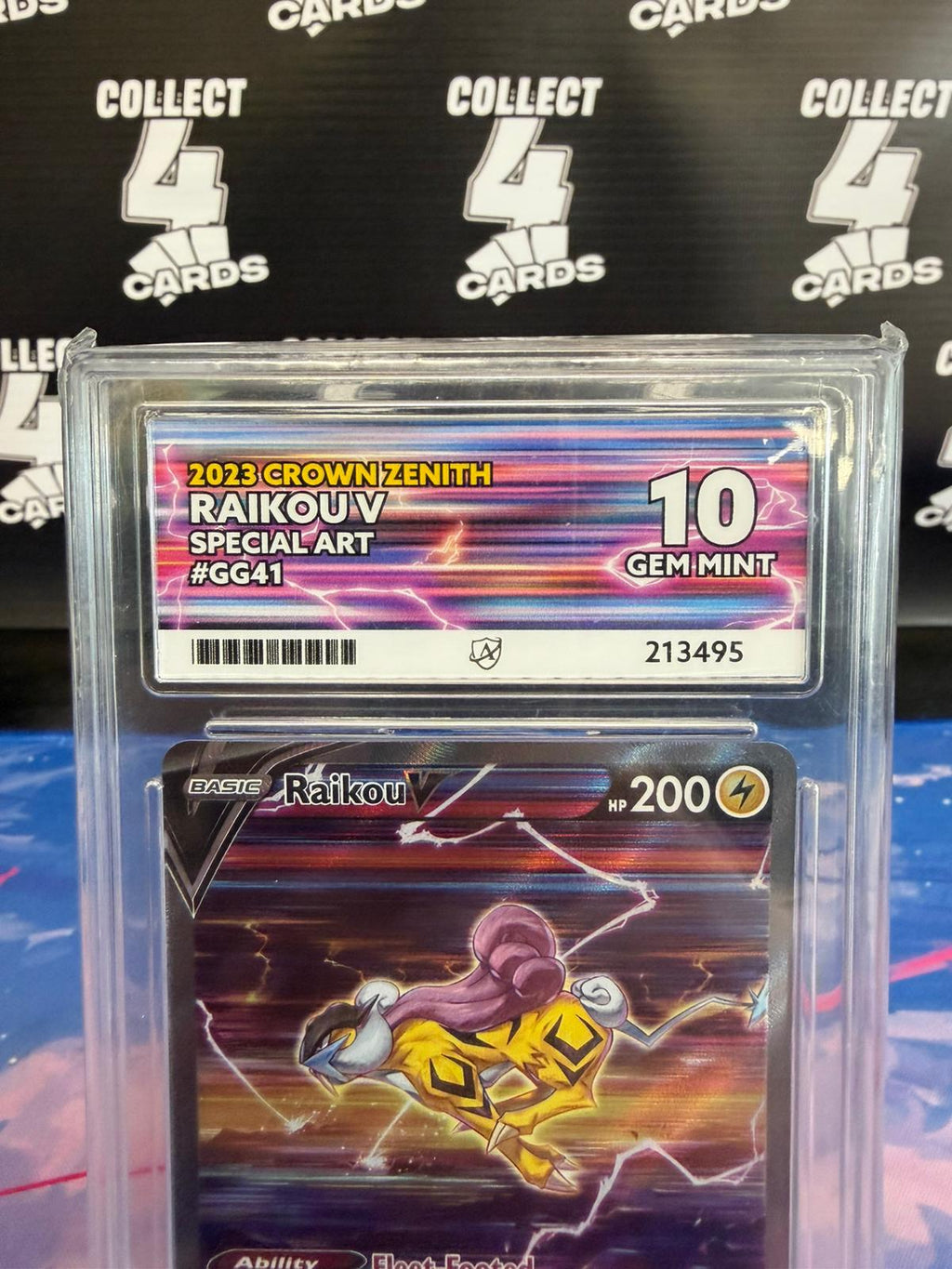 ACE 10 - RAIKOU V GG41 SPECIAL ART (2023 Crown Zenith)