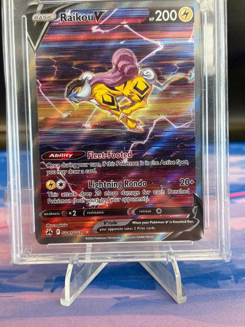 ACE 10 - RAIKOU V GG41 SPECIAL ART (2023 Crown Zenith)