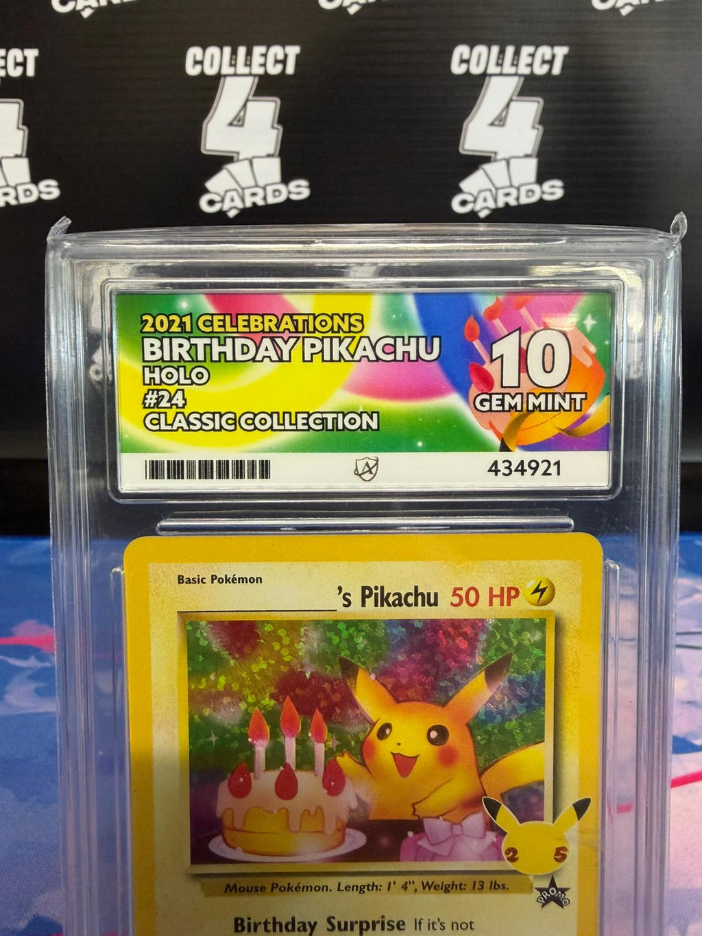 ACE 10 - BIRTHDAY PIKACHU 24 (2021 25th Celebrations)