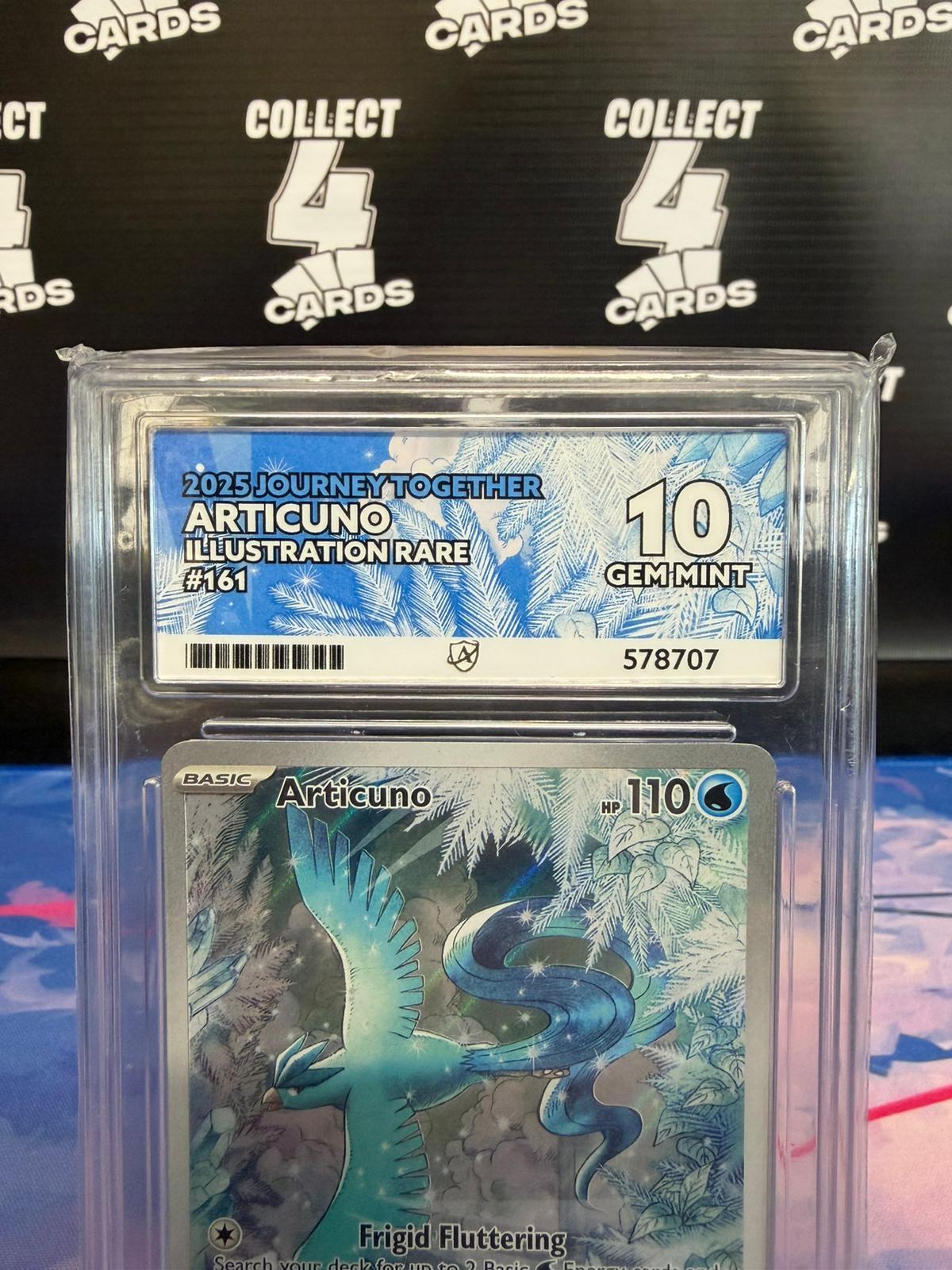 ACE 10 - ARTICUNO 161 ILLUSTRATION RARE (2025 Journey Together)