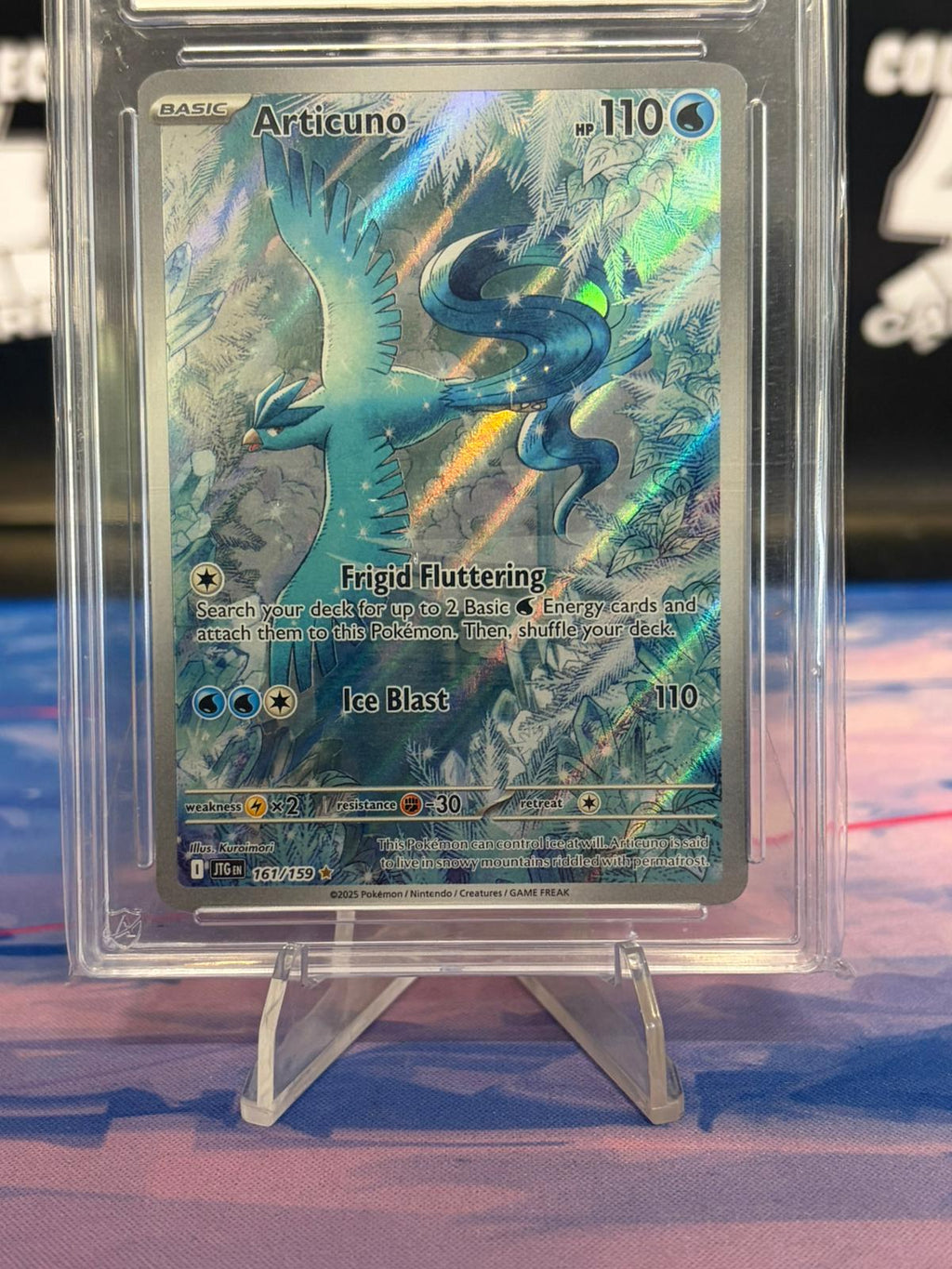 ACE 10 - ARTICUNO 161 ILLUSTRATION RARE (2025 Journey Together)